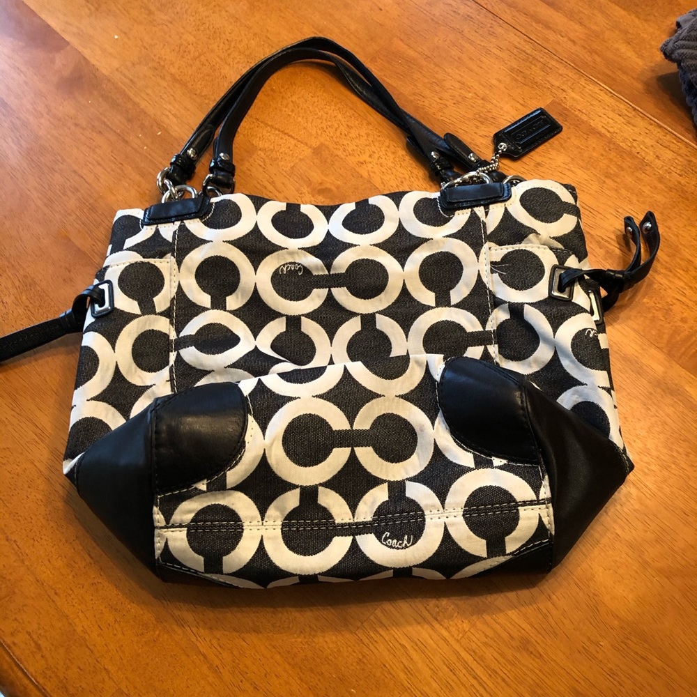 Coach tote hobo bag